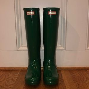 Hunter rain boots